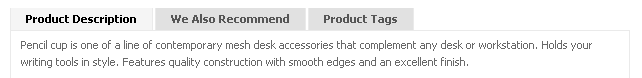 Magento Template Easy Tabs