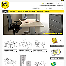 Tout pour le bureau, de stock; prix livraison et montage compris à partir de 500€ HTVA.