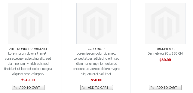 Magento template catalog short description