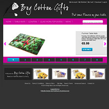 Bogcottongifts.com - Bogcottongifts Wild Flower Place Mats - Wild Flower  Coasters