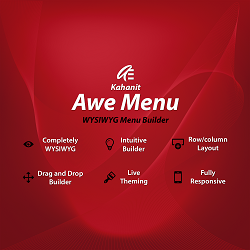 Magento2 Awe Menu by Kahanit