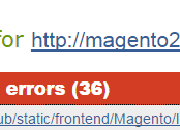 Default Magento 2 Luma Theme: we found 36 CSS Validation errors