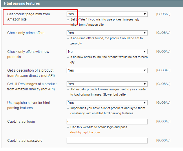 Magento Amazon extension - Parsing Amazon prices