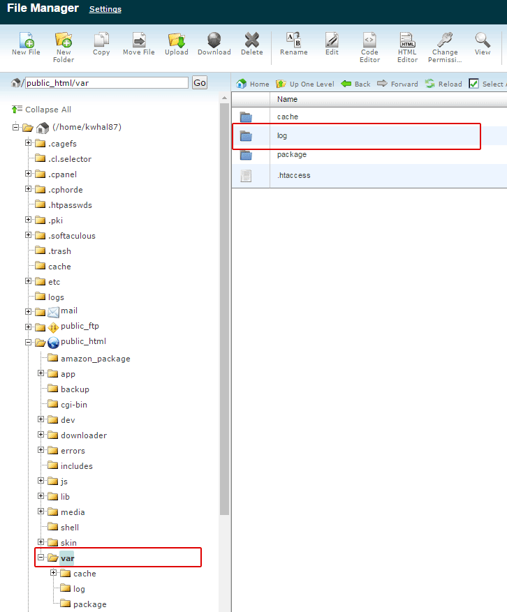 Add log folder