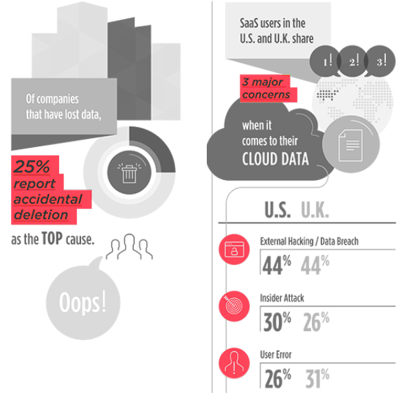 SaaS lost data